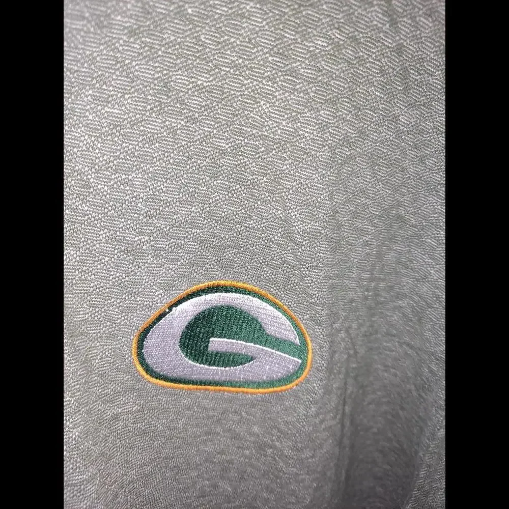 Vintage VTG NFL Starter Pro‎ Line Green Bay Packers Short Sleeve Polo Size XL